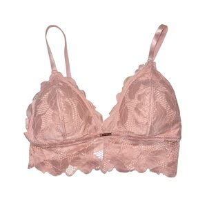 DANSKIN Long Length Lace Brallette, size Medium